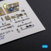 KELIK K72122 BF109-F2/F4 reconnaissance interior 3D decals for Fine Molds kit 1/72